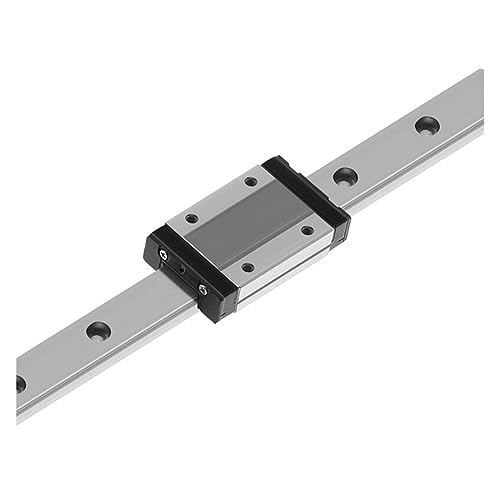 Rail MGN15 miniature et chariot noir SS pour imprimante 3D et CNC DIY