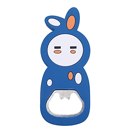 Apribottiglie russare montato sul frigorifero in morbido PVC moderno per gli amanti della birra degli animali