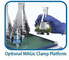 Benchmark Scientific H1000-MR-250 Magic Clamp Magnetic Clamp for 250 mL Erlenmeyer Flask