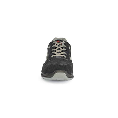 Baskets de sécurité basses Upower S1P SRC pointure 38 bleu et gris - 3
