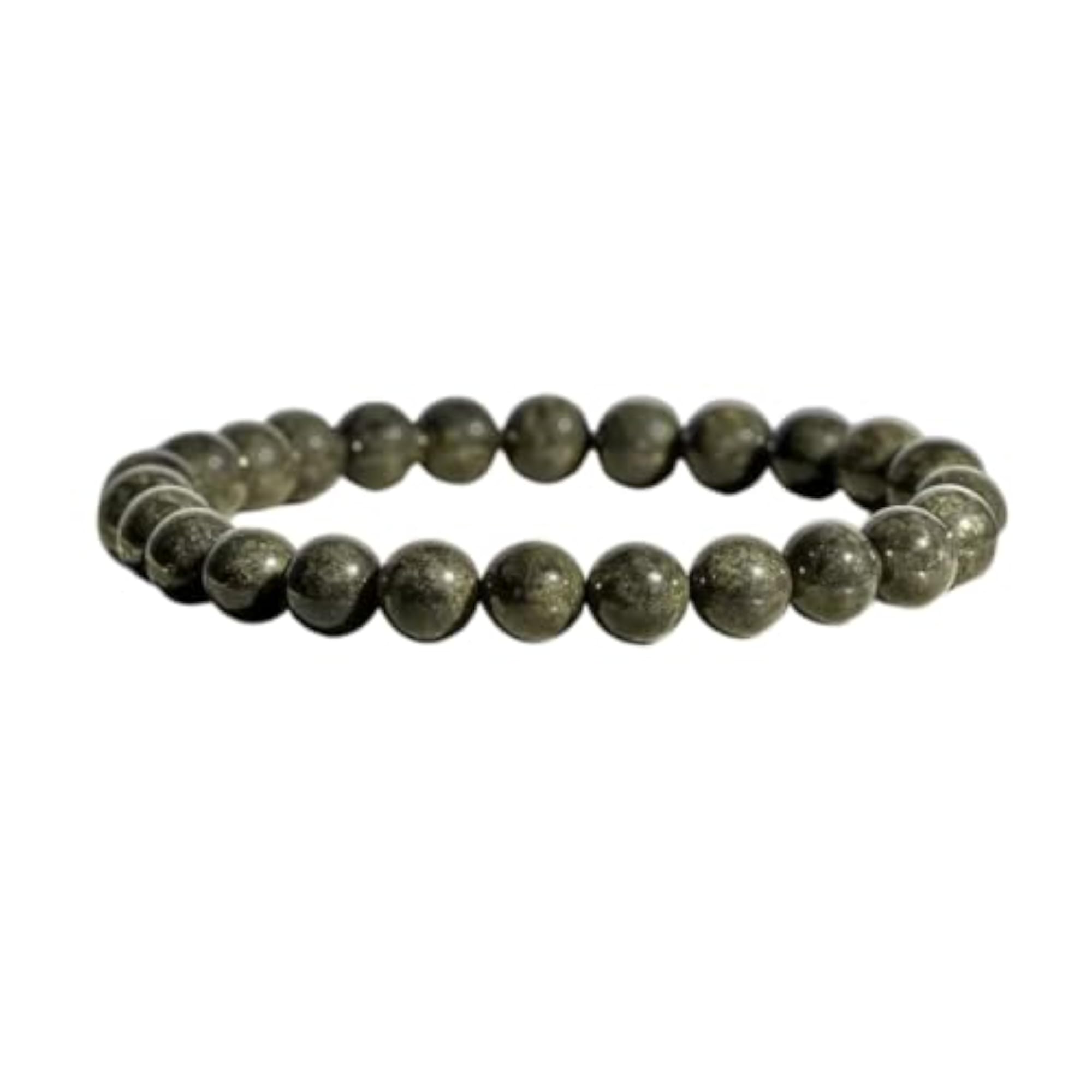Raw Pyrite Bracelet for Positive Energy and Wealth