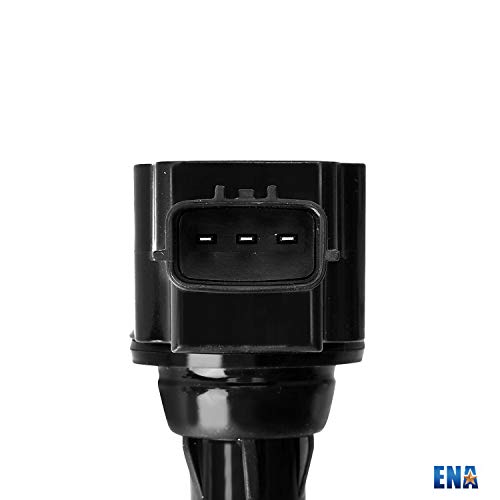 Ena Ignition Coil Pack Compatible With Nissan 2002 2003 2004 2005 2006 Sentra Almera 1.8L 4Cyl Replacement For Uf351 Uf-351 C1397 #TOP2
