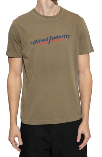 T-Shirt Diesel T-Diegor-Ind Homme Ne se Déforme Pas au Lavage