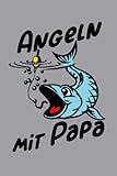 Meine Angelerlebnisse mit Papa: Hier kannst Du alle Angelerlebnisse mit Papa aufschreiben. Welches Wetter, welche Fische Ihr gefangen habt, was Du am Wasser beobachtet hast . . . und vieles mehr