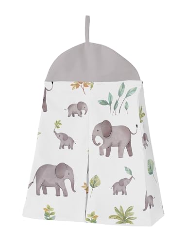 image for Sweet Jojo Designs Watercolor Elephants Boy Girl Unisex/Gender Neutral