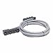 APC Data Distribution Cable, CAT5E UTP Cmr Gray, 6XRJ-45 Jack to 6XRJ-45 Jack, 4