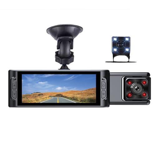 Dashcam voiture pour trajet serein avec surveillance de stationnement et 3 caméras