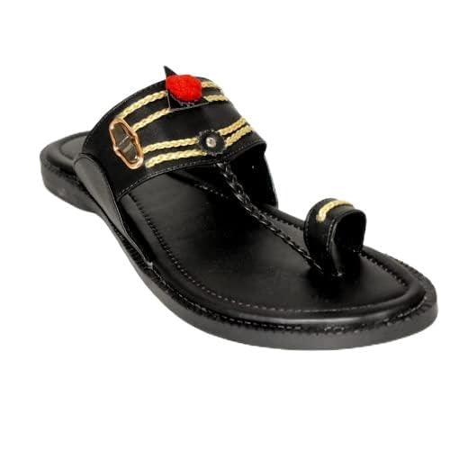 Mens Kolhapuri chappals Latest|Kolhapuri Chappal for Men Stylish Original Leather-7 (B0BK586T4J) Amazon Price History, Amazon Price Tracker