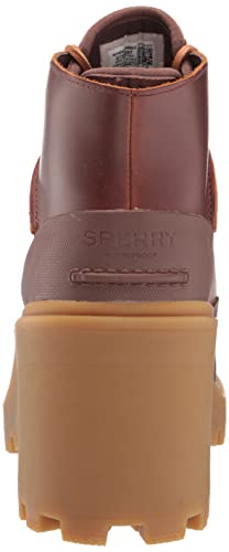 Sperry Women's Pretty Tough Ankle Boot, Tan, 8 #TOP2