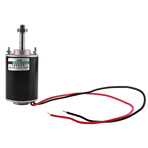 Magnet a Magnete Permanente Ad Alta velocità Motore a Basso Costo e Statore di Rame per Macchina Filo di Caramelle e Generatori Fai -te - Motore Elettrico Spazzolato 30w 12v 3500rpm con CW