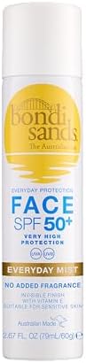 Bondi Sands SPF 50+ Fragrance Free Face Mist 60g