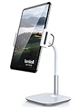 【Verstellbarer Tablet-Ständer】 Tolles Schreibtischzubehör im Schreibtisch und im Haustisch. Befreien Sie Ihre Hände beim Kochen, Essen, Lesen und Ansehen von Filmen.