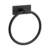 Ibergrif M34455B Toalleros Adhesivo, Dos métodos de instalación (Adhesivo y...