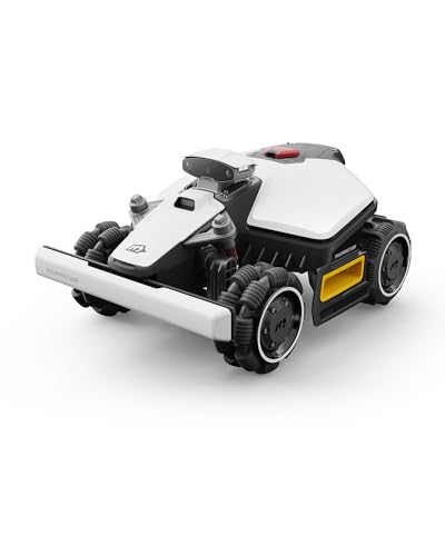 (2026 NEW) Mammotion LUBA mini 2 AWD 1500H Robot Lawn Mower with Garage, for 0.37 Acres, 360° LiDAR+Dual-Camera AI Vision, 80% Slope, DropMow, 20 Multi-Zone Management