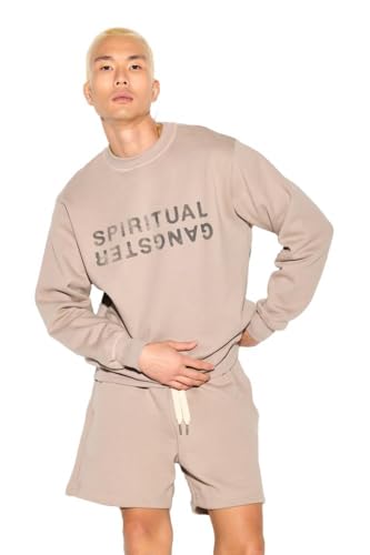 Spiritual Gangster Men's SG Logo Wilshire Crew