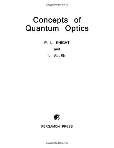 Buy Concepts of Quantum Optics — BookShops.in