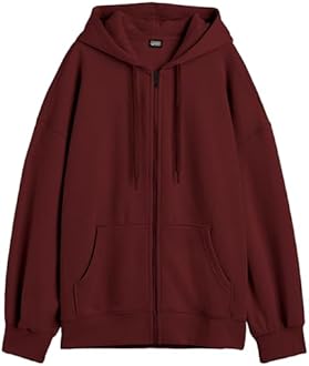 FUNKY MONKEY - Women's Cute Hoodies Teen Girl Winter Jacket Sweatshirts Casual Drawstring Clothes Zip Up Hoodie with Pocket