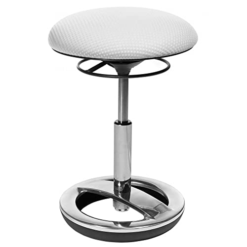 Topstar Sitness Bob Su49br0 - Taburete Pie De Aluminio Con Reposapiés, Tapicería De Tela , Poliéster, Blanco, 36.5 X 36.5 X 57 Cm Topstar Sitness Bob Su49br0 - Taburete Pie De Aluminio Con Reposapiés, Tapicería De Tela , Poliéster, Blanco, 36.5 X 36.5 X 57 Cm