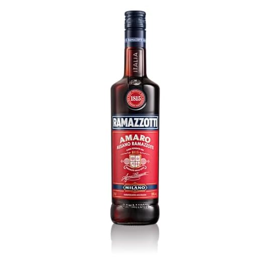 Ramazzotti Amaro – Der italienische Digestif mit 33 verschiedenen Kräutern – Absacker mit perfekter bittersüßen Note – 1 x 0,7 L