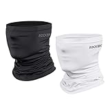ROCK BROS Cooling Neck Gaiter Sun UV Protection Face Mask UPF 50+ Breathable Bandana Headband Scarf Balaclava Headwear