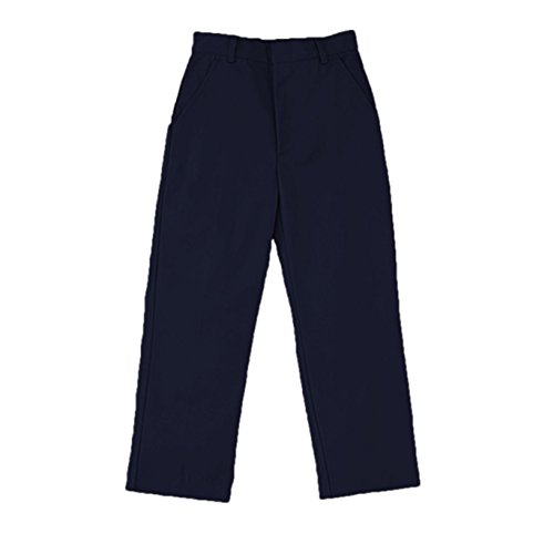 Image of Boys Flat Front Husky Pants