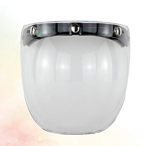 CLISPEED Capacetes Viseira Moto Viseira Viseira de Futebol Capacetes de Substituição Viseira para Di