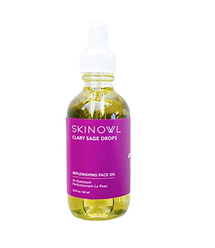 Skin Owl - Organic/Raw Clary Sage Beauty Drops (Smooths, Hydrates & Plumps Skin)