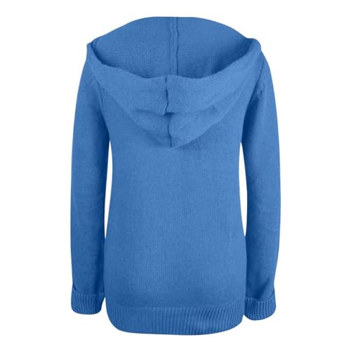 ChicCrate Fall Sweaters for Women Trendy Chunky Knit Open Front Cardigan Button Down Long Sleeve Shirt Loose Plus Size Tops4