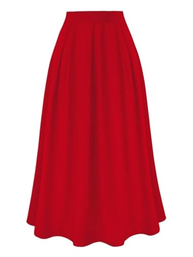 Women's Elegant Casual Solid Color Long Skirt Summer for Maxi Long Skirts