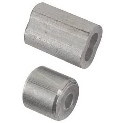 Ferrule & Stop 3/16 bague d'arrêt N100-304 manchon sertissage inox