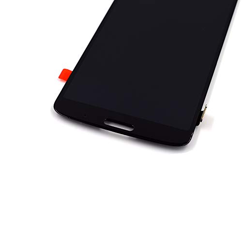 Image of LCD Screen Display with Digitizer Touch Panel Without Bezel Frame Compatible with Motorola Moto G6 Plus(Black)