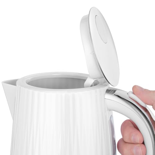 Russell Hobbs Wasserkocher Eden Weiß, 1,7 L, 2400 Watt, BPA-frei – Ansicht 6