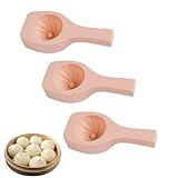 NentMent 3 Pack Bao Buns Maker Machine Baozi Maker Press Mold Manual Pastry Dumpling Wrapper Machine Flower Pattern Mould for Vietnamese Bot Banh Bao Pizza Bao Bun Chicken Soup Dumplings
