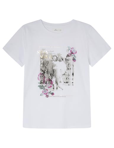 SPRINGFIELD Camiseta, Camiseta Mujer, Blanco 13, S