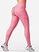 YEOREO CoreFlex Workout Cargo Leggings with Pockets for Women Hidden Scrunch Butt Lifting Leggings Gym Yoga Pants Guava Pink XS