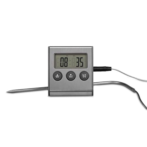Inklusive Batterie und robustem ABS-Gehäuse: Das Xavax Thermometer misst genau ±1°C und reagiert in 3 Sekunden für...