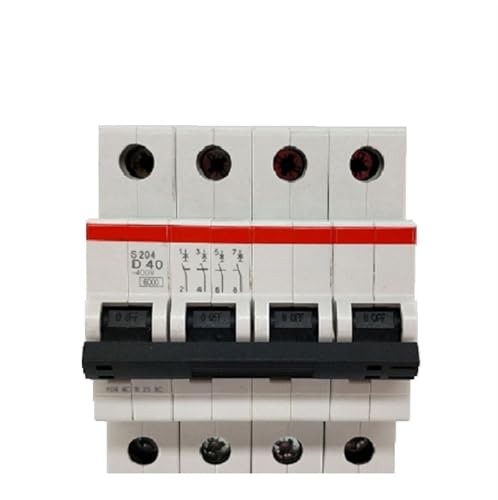 Disjoncteur miniature S200 triphasé 10A type D pour protection circuit électrique - 2
