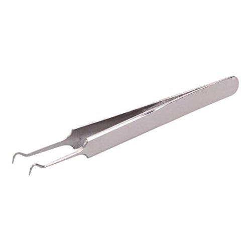 Tefamore 4 Stücke Mitesserentferner Komedonenquetscher Set Aus Edelstahl Doppelseitig Nagelhautschieber Werkzeug,Gesichts-Akne-Spot Comedone Pimple Remover Extractor Tool – Bild 7