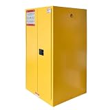 Hazardous Flammable Safety Storage Cabinet 34'x34'x65' Fire Proof Lockers
