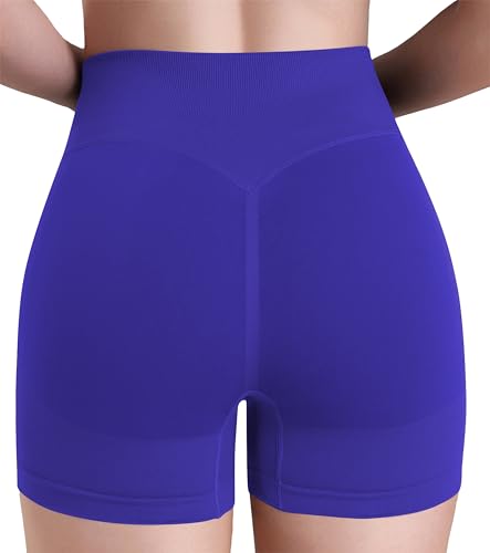 Image of Sunzel Women's Scrunch Butt Biker Shorts, High Waist, No Front Seam | 90% polyamide /10% spandex, subtle scrunch contour, supportive high waist, no front seam, 4 inch & 6 inch inseams
