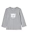 United Colors of Benetton T-Shirt M/L Túnica de enfermería, Melange Gris Claro 501, 62 cm para Bebés