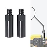 CYCBOLT 4 pcs M10x1.25 Mirror Risers 40mm Rear View Mirror Extenders Fit for DRZ400 MT-09 MT-07 XSR700 Z650 CB650R SV650 Z1000 GSX-S 750 GROM Z900 CRF250L Mirror Risers Mount Height Extension