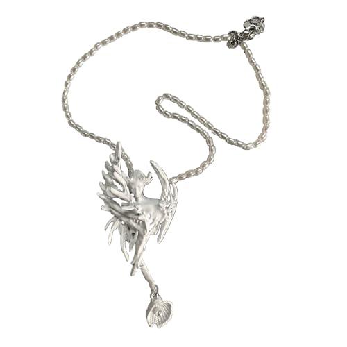 Bijoux gothique : pendentif broche réglable avec corde de clavicule pour femmes