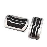 Pedales de acero inoxidable Pedales de embrague Pedal de freno de gas Ajuste para Ford Focus 2 3 4 Mk2 mk3 mk4 Kuga escape RS ST 2005 - 2017