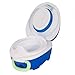 My Carry Potty - Blue Pastel Travel Potty, Award-Winning Portable Toddler Toilet Seat for Kids to Take Everywhere