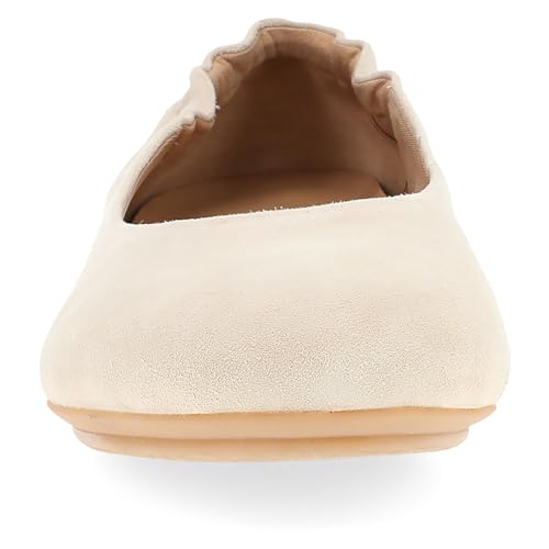 Image of Dansko Mollie Slip-On Ballerina Flats for Women - Built-in Wedge with Arch Support - Versatile Casual to Dressy Footwear - Lightweight Rubber Outsole