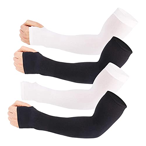 Sanshao Arm Sleeves, Unisex Anti-UV-Schutz Armmanschetten, UV Schutz Armstulpen für Männer Frauen - Kühlender Sonnenschutz Armschutz für Radfahren Fahren Golf Wandern Angeln Cover