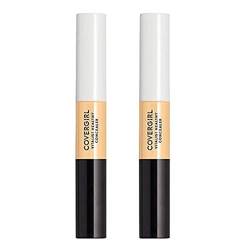 Pack of 2 COVERGIRL Vitalist Healthy Concealer Pen, Light/Medium 785