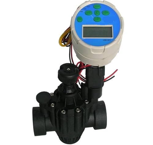 Électrovanne de 1,5 pouce arrosage programmable minuterie 9 V et programmateur intégré - 2