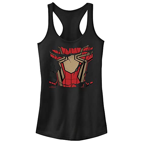 Débardeur Iron Spider-Man Marvel avec dos nageur confortable pour jeune fan de comics